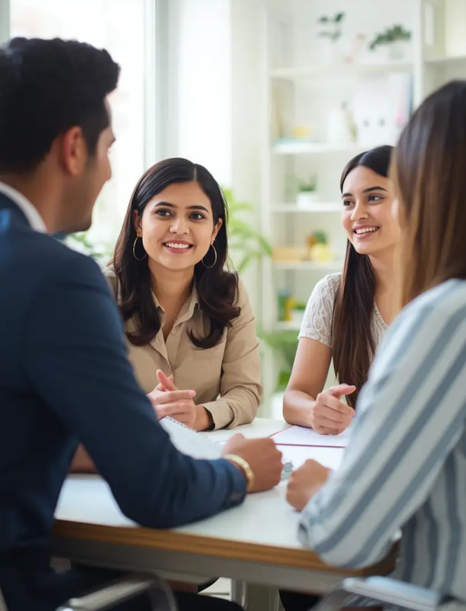 Career counselling discussion